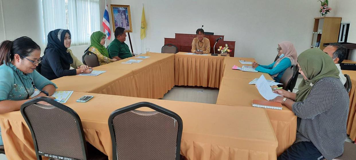 ประชุมหัวหน้าส่วนราชการ